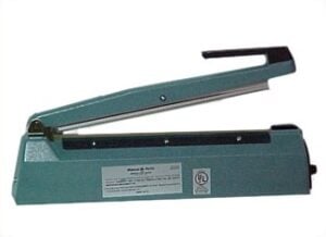 12" hand operated heat sealer