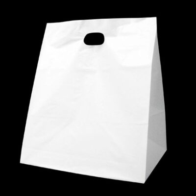 13W x 10D x 15L, 2.25 Mil Unprinted Take-Out Bags, HD Film