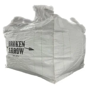 Bulk Bag (FIBC), 35W x 35L x 46H, Spout Top/Spout Bottom, Liner, Printed