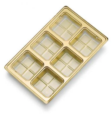 6 comp direct pour candy tray