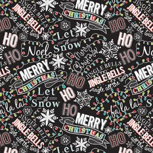24 in x 208 ft, Holiday Wrapping Paper, Christmas Chalk