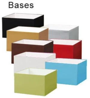 8 x 8 x 5, Standard Base, Deluxe Gourmet 2 Piece Gift Boxes, Black
