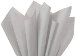 15 x 20, Colored Tissue Paper, Grey
