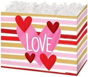10 1/4 x 6 x 7 1/2, Gift Baskets, Hello Love