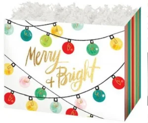 10 1/4 x 6 x 7 1/2, Gift Baskets, Holiday Lights