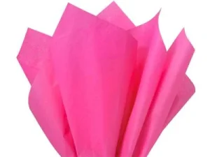 15 x 20, Colored Tissue Paper, Hot Pink