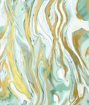 30 in x 208 ft, Graphics Wrapping Paper, Marbleized Mint