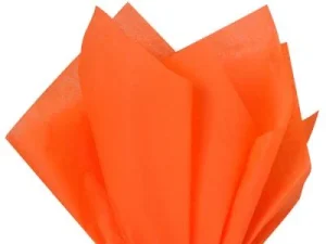 15 x 20, Colored Tissue Paper, Orange