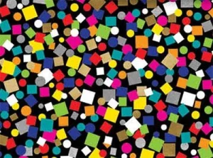 20 x 30, Everyday Styled Tissue, Party Popper Black