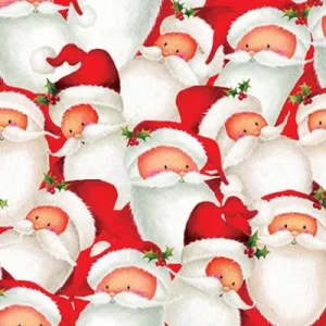 20 x 30, Christmas and Valentines Style Tissue, Santa