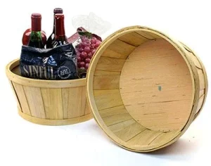 12 1/2 x 6, Woodchip Round Bowl