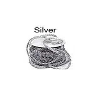 5mm x 25 yd, Jewelry Cord, Silver