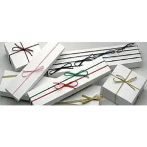 Metallic Pre-Tied Elastic Loops w/Bows