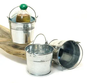 5 inch Round Galvanized Handle Pail