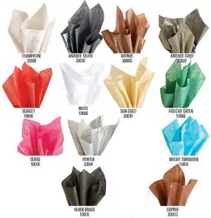 Crystallized Tissue Paper