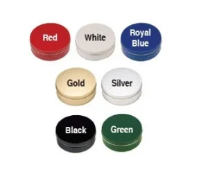 7 3/16 x 2 5/8, Custom Printed Round Cookie Tins, Silver