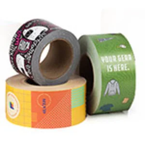 Four Color Bleed Water Activated Paper Tape