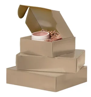 12 x 9 x 3, Kraft Presentation Corrugated Mailer Boxes